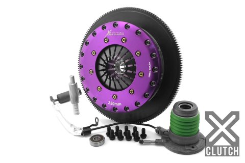 XClutch 09-13 Chevrolet Corvette ZR1 6.2L 9in Twin Solid Ceramic Clutch Kit