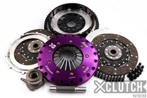 XClutch 05-07 Volvo S40 T5 2.5L 9in Twin Solid Organic Clutch Kit thumbnail 2