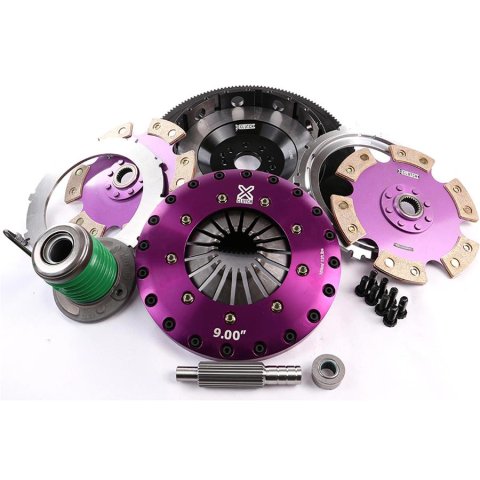 XClutch 07-12 Ford Mustang Shelby GT500 5.4L 9in Twin Solid Ceramic Clutch Kit