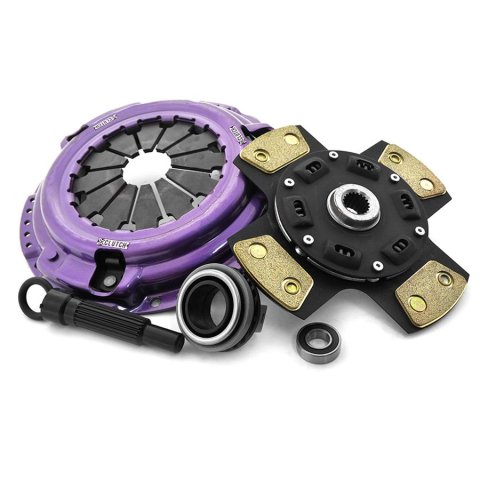 XClutch 89-91 Honda Civic Si 1.6L Stage 2R Extra HD Sprung Ceramic Clutch Kit