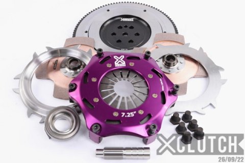 XClutch 90-92 Eagle Talon 2.0L 7.25in Twin Solid Ceramic Clutch Kit thumbnail 2