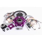 XClutch 1997 Mitsubishi Lancer EVO IV 2.0L 7.25in Triple Solid Ceramic Clutch Kit thumbnail 1