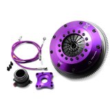 XClutch 07-17 Mitsubishi Lancer EVO X 2.0L 8in Twin Solid Ceramic Clutch Kit thumbnail 1
