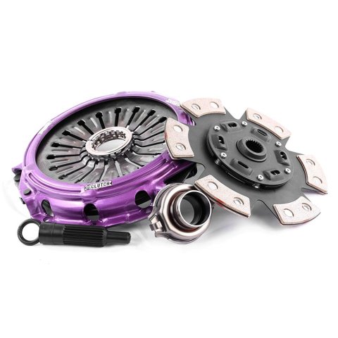 XClutch 07-17 Mitsubishi Lancer EVO X 2.0L Stage 2 Sprung Ceramic Clutch Kit thumbnail 1