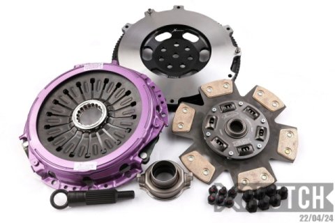 XClutch 1997 Mitsubishi Lancer EVO IV 2.0L Stage 2R Extra HD Sprung Ceramic Clutch Kit thumbnail 2