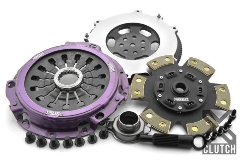 XClutch 1997 Mitsubishi Lancer EVO IV 2.0L Stage 2R Extra HD Sprung Ceramic Clutch Kit thumbnail 3