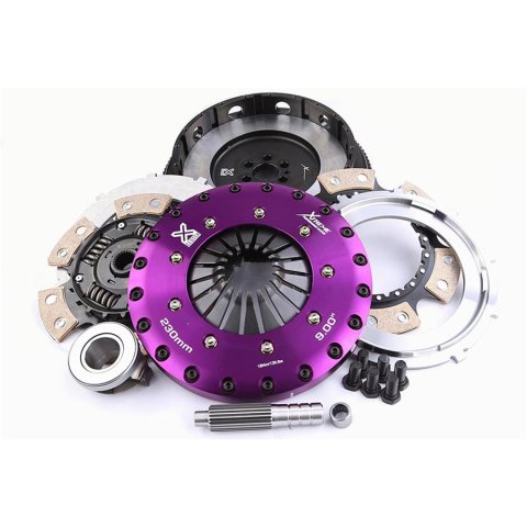 XClutch 06-07 Mazda Mazdaspeed 3 2.3L Turbo 9in Twin Sprung Ceramic Clutch Kit