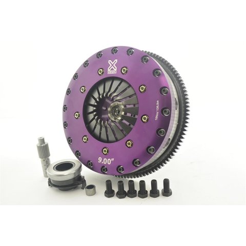 XClutch 06-07 Mazda Mazdaspeed 3 2.3L Turbo 9in Twin Solid Ceramic Clutch Kit thumbnail 1