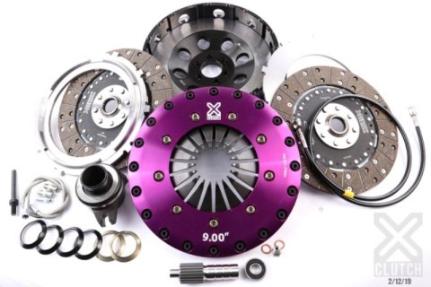 XClutch 86-92 Toyota Supra Base 3.0L 9in Twin Solid Organic Clutch Kit thumbnail 2