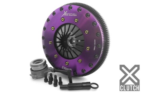 XClutch 05-06 Audi A3 Sportback 2.0L 9in Twin Solid Ceramic Clutch Kit thumbnail 2