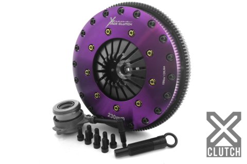 XClutch 08-09 Audi A3 Sportback 2.0L 9in Twin Solid Ceramic Clutch Kit thumbnail 2
