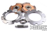 XClutch Nissan 8in Twin Solid Ceramic Multi-Disc Service Pack thumbnail 1