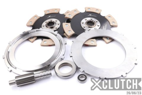XClutch BMW 9in Twin Solid Ceramic Multi-Disc Service Pack thumbnail 1
