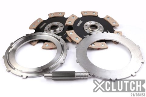 XClutch Chevrolet 9in Twin Solid Ceramic Multi-Disc Service Pack thumbnail 1