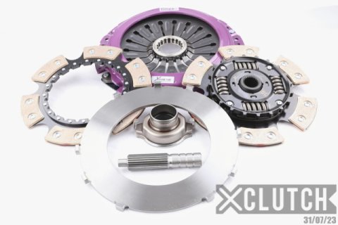 XClutch Subaru 9in Twin Sprung Ceramic Multi-Disc Service Pack thumbnail 1