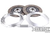 XClutch Volkswagen 9in Twin Solid Organic Multi-Disc Service Pack thumbnail 1
