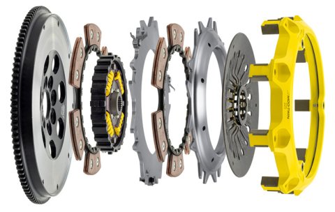 ACT EVO 10 5-Spd Only Mod Twin HD Race Kit Sprung Hub Torque Cap 895ft/lbs Not For Street Use thumbnail 6