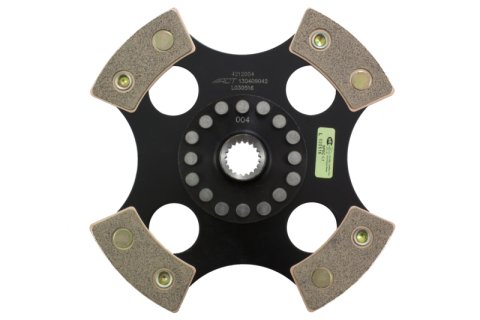 ACT 1989 Honda Civic 4 Pad Rigid Race Disc thumbnail 4