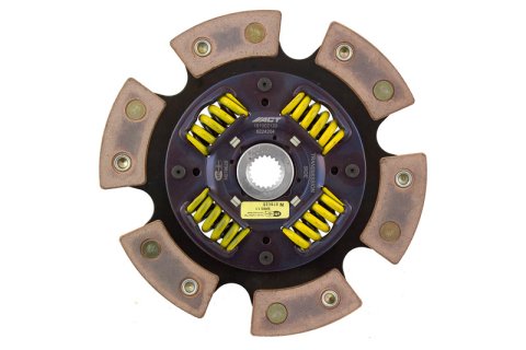 ACT 2005 Mitsubishi Lancer 6 Pad Sprung Race Disc thumbnail 4