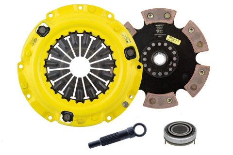 ACT 2005 Mitsubishi Lancer HD/Race Rigid 6 Pad Clutch Kit thumbnail 1
