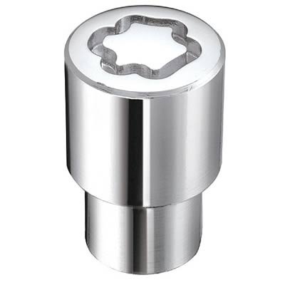 McGard Wheel Lock Nut Set - 4pk. (Reg. Shank Seat) 1/2-20 / 13/16 Hex / 1.38in. Length - Chrome thumbnail 1