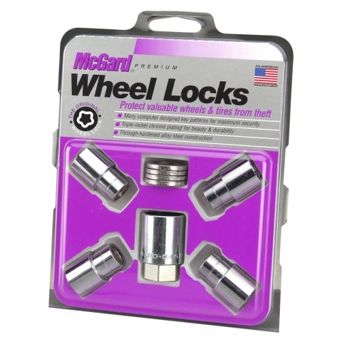 McGard Wheel Lock Nut Set - 4pk. (Reg. Shank Seat) 1/2-20 / 13/16 Hex / 1.38in. Length - Chrome thumbnail 9