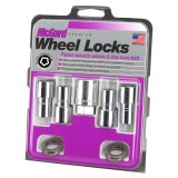 McGard Wheel Lock Nut Set - 4pk. (Long Shank Seat) 1/2-20 / 13/16 Hex / 1.75in. Length - Chrome thumbnail 3