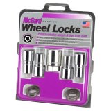 McGard Wheel Lock Nut Set - 4pk. (Long Shank Seat) 7/16-20 / 13/16 Hex / 1.75in. Length - Chrome thumbnail 9