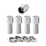 McGard Wheel Lock Nut Set - 4pk. (X-Long Shank) 7/16-20 / 13/16 Hex / 2.165in. Length - Chrome thumbnail 6
