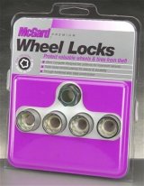 McGard Wheel Lock Nut Set - 4pk. (Under Hub Cap / Cone Seat) 9/16-18 / 15/16 Hex / 1.015in. L thumbnail 2