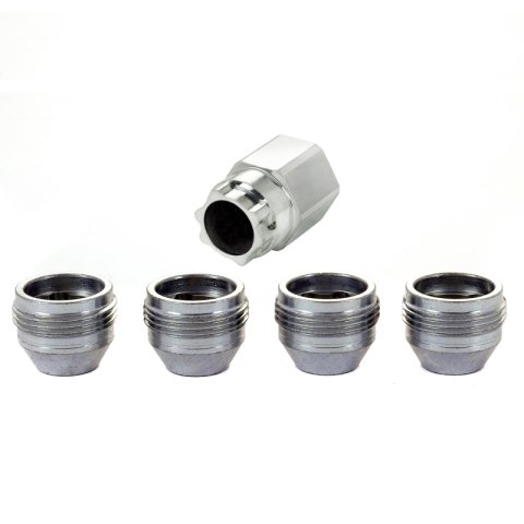 McGard Wheel Lock Nut Set - 4pk. (Under Hub Cap / Cone Seat) M14X1.5 / 22mm Hex / .893in. Length thumbnail 3