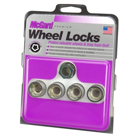 McGard Wheel Lock Nut Set - 4pk. (Under Hub Cap / Cone Seat) M14X1.5 / 22mm Hex / .893in. Length thumbnail 4