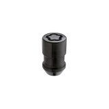 McGard Wheel Lock Nut Set - 4pk. (Cone Seat) 1/2-20 / 3/4 & 13/16 Dual Hex / 1.28in. Length - Black thumbnail 5