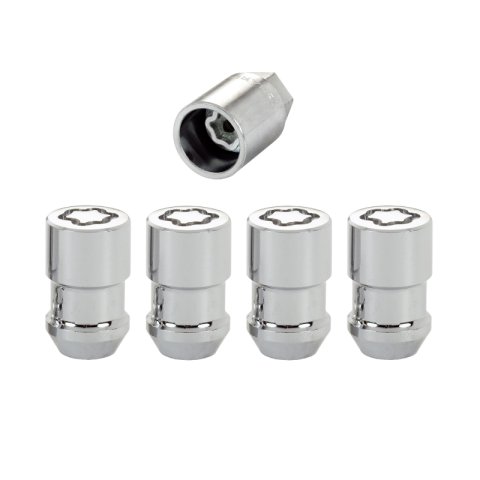 McGard Wheel Lock Nut Set - 4pk. (Cone Seat) 7/16-20 / 3/4 Hex / 1.46in. Length - Chrome thumbnail 4