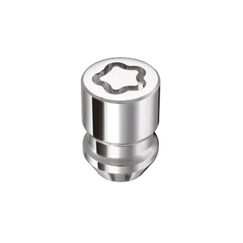 McGard Wheel Lock Nut Set - 4pk. (Cone Seat) M12X1.5 / 19mm & 21mm Dual Hex / 1.28in. L - Chrome thumbnail 5