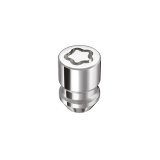 McGard Wheel Lock Nut Set - 4pk. (Cone Seat) 1/2-20 / 3/4 & 13/16 Dual Hex / 1.28in. Length - Chrome thumbnail 4