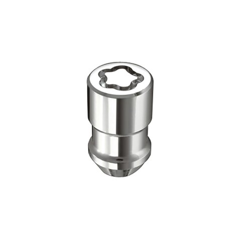 McGard Wheel Lock Nut Set - 4pk. (Cone Seat) 1/2-20 / 3/4 & 13/16 Dual Hex / 1.66in. Length - Chrome thumbnail 2