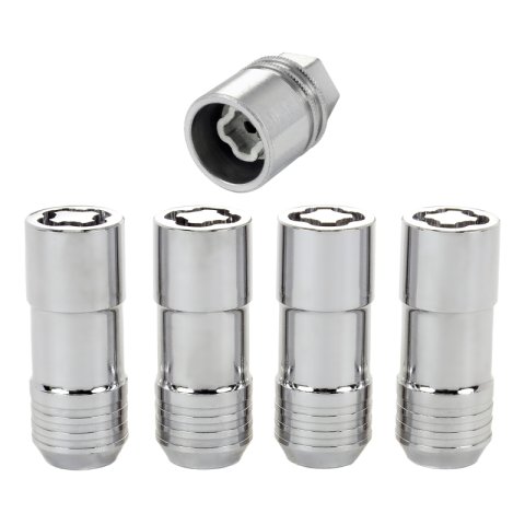 McGard Wheel Lock Nut Set - 4pk. (Cone Seat) M14X2.0 / 13/16 Hex / 2.25in. Length - Chrome thumbnail 2