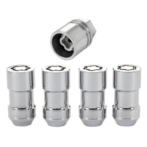 McGard Wheel Lock Nut Set - 4pk. (Cone Seat) 9/16-18 / 7/8 Hex / 1.765in. Length - Chrome thumbnail 3