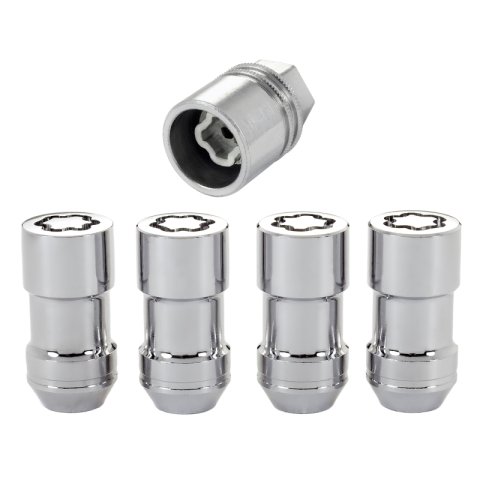 McGard Wheel Lock Nut Set - 4pk. (Cone Seat) 9/16-18 / 7/8 Hex / 1.765in. Length - Chrome thumbnail 4
