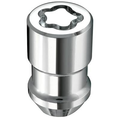 McGard Wheel Lock Nut Set - 5pk. (Cone Seat) M12X1.5 / 3/4 Hex / 1.46in. Length - Chrome thumbnail 1