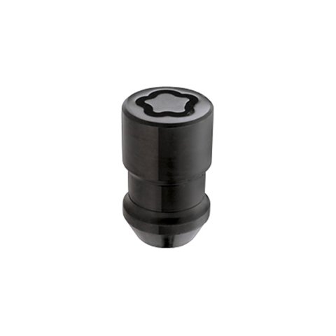 McGard Wheel Lock Nut Set - 5pk. (Cone Seat) 1/2-20 / 3/4 &13/16 Dual Hex / 1.46in. Length - Black thumbnail 2
