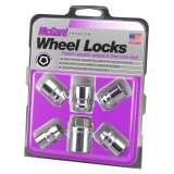 McGard Wheel Lock Nut Set - 5pk. (Cone Seat) M12X1.25 / 13/16 Hex / 1.28in. Length - Chrome thumbnail 8