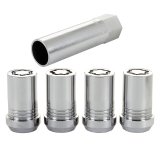 McGard Wheel Lock Nut Set - 4pk. (Tuner / Cone Seat) M14X1.5 / 22mm Hex / 1.648in. Length - Chrome thumbnail 6