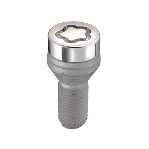 McGard Wheel Lock Bolt Set - 4pk. (Cone Seat) M12X1.5 / 21mm Hex / 36.3mm Shank Length - Chrome thumbnail 6