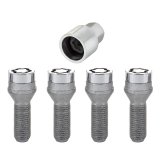 McGard Wheel Lock Bolt Set - 4pk. (Cone Seat) M14X1.5 / 17mm Hex / 29.0mm Shank Length - Chrome thumbnail 8
