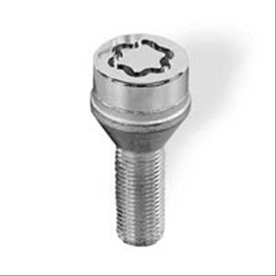 McGard Wheel Lock Bolt Set - 4pk. (Cone Seat) M12X1.75 / 19mm Hex / 28.9mm Shank Length - Chrome thumbnail 1