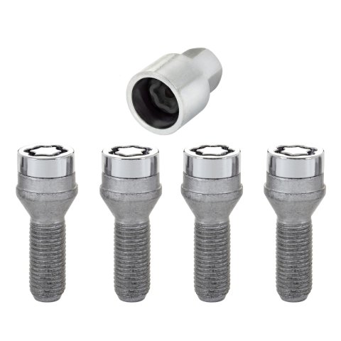 McGard Wheel Lock Bolt Set - 4pk. (Cone Seat) M12X1.75 / 19mm Hex / 28.9mm Shank Length - Chrome thumbnail 7