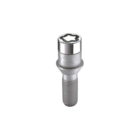 McGard Wheel Lock Bolt Set - 4pk. (Tuner / Cone Seat) M12X1.5 / 17mm Hex / 29.6mm Shank L. - Chrome thumbnail 3