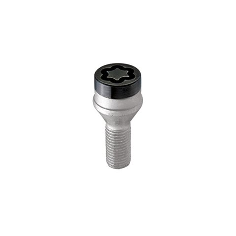 McGard Wheel Lock Bolt Set - 4pk. (Cone Seat) M14X1.25 / 17mm Hex / 27.3mm Shank Length - Black thumbnail 1